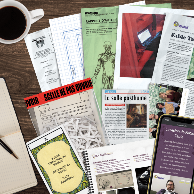 Sous scelles - La Clef