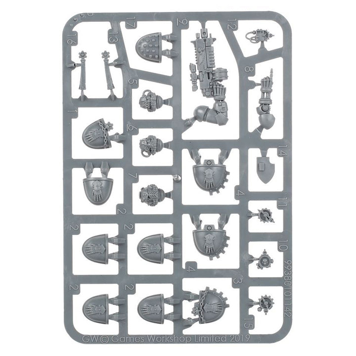 WH 40K - Iron hands - Améliorations et décalcomanie Primaris