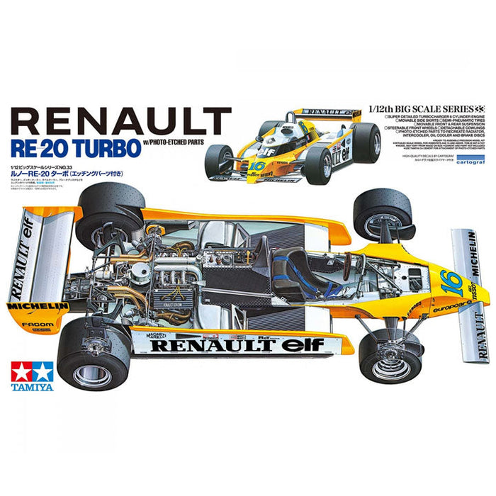 Renault RE 20 Turbo - 1/12 - Réf 12033