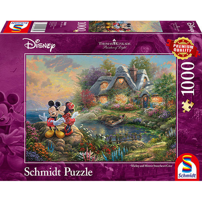 Disney, Mickey & Minnie - Sweetheart Cove, 1000 pcs
