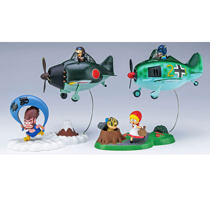 Egg of the World - God Fighter (Zero Fighter) & Wolf Panic (FW190) - Réf 60517