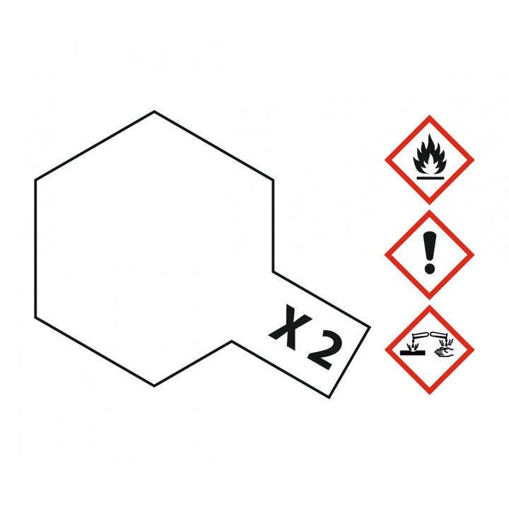 Tamiya - X2 Blanc brillant