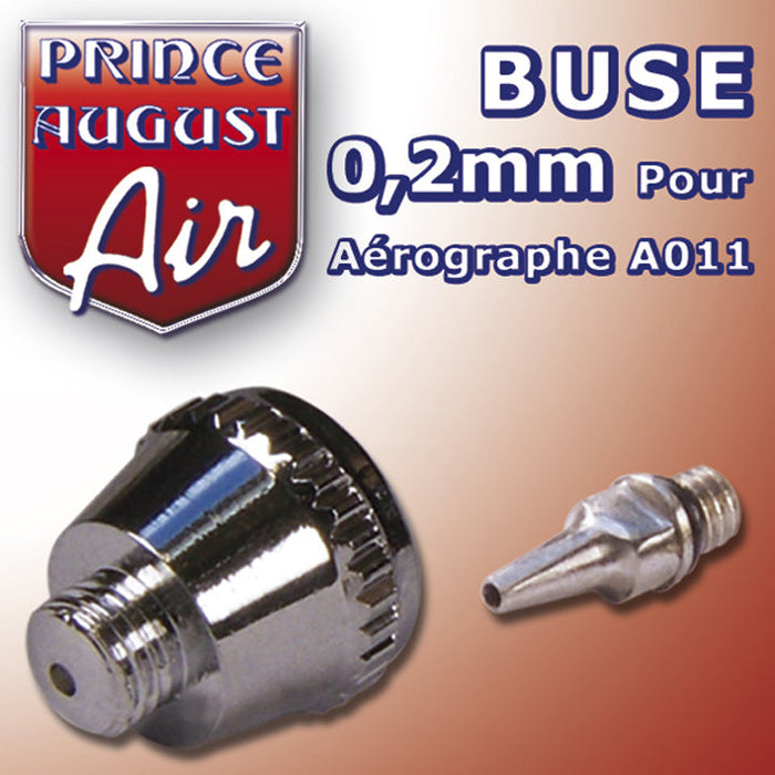 Buse 0,2 pour aérographe A011 - Réf AA012