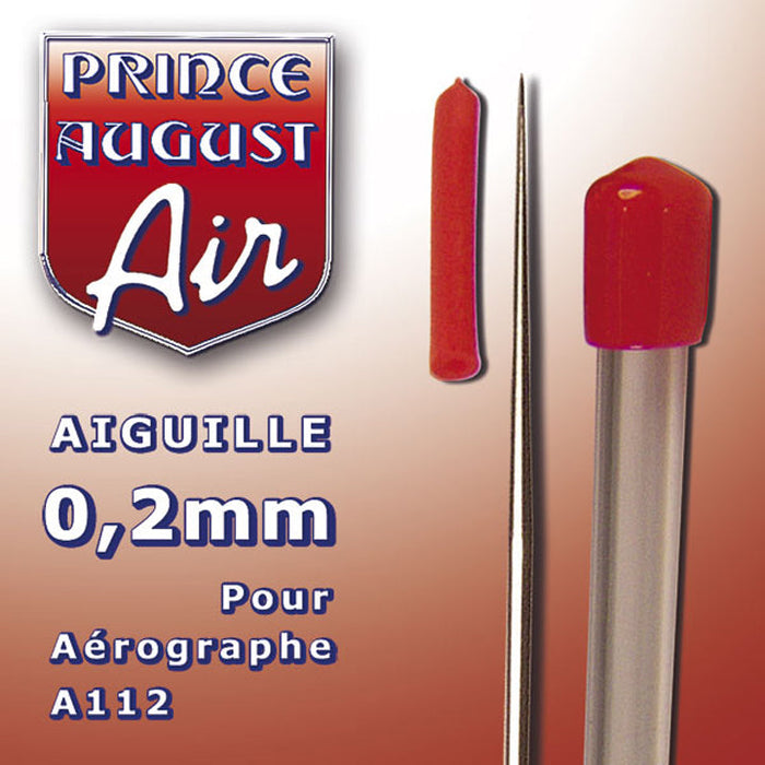 Aiguille 0.2 mm pour aérographe A112 - Réf AA102