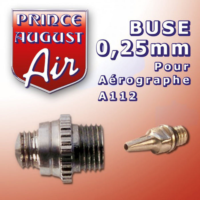 Buse 0.25mm pour aérographe A112 - Réf AA1125