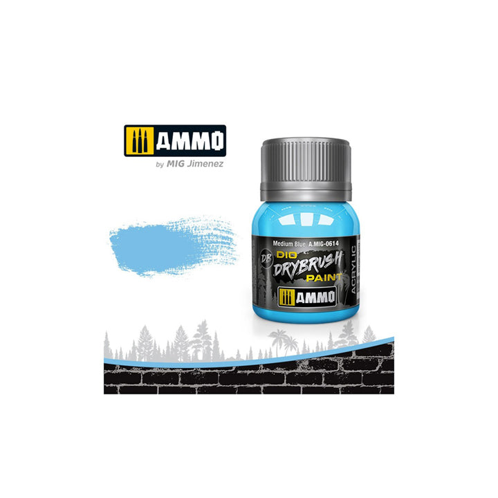 AMMO by MIG JIMENEZ - Bleu moyen  - AMIG0614