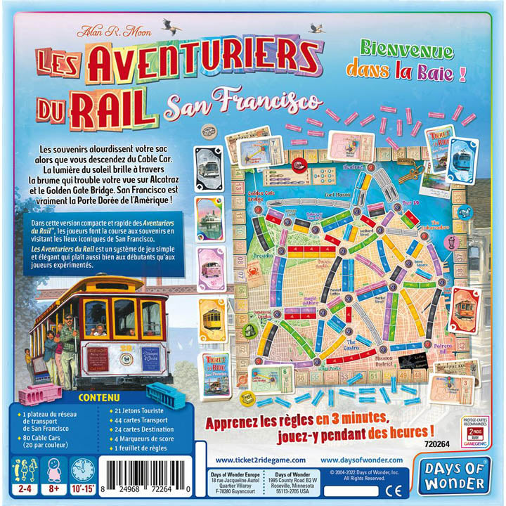 Aventuriers du Rail (Les) : San Francisco
