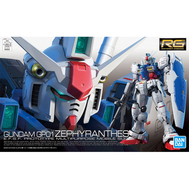 RG 1/144 - 12 RX-78 GP01 ZEPHYRANTHES
