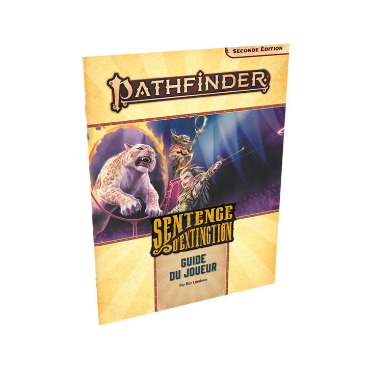 Pathfinder 2 : Sentence d'ext. Guide du joueur