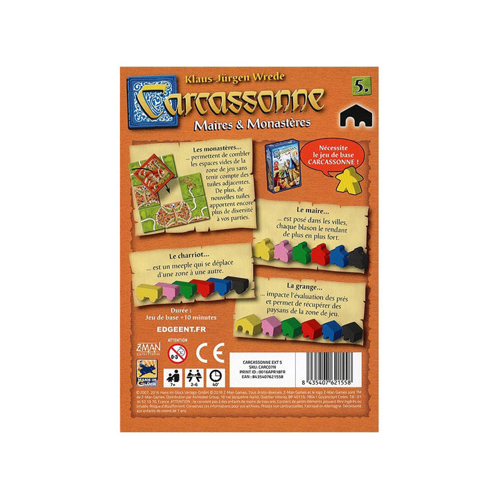 Carcassonne : Maire et Monastères (Ext)