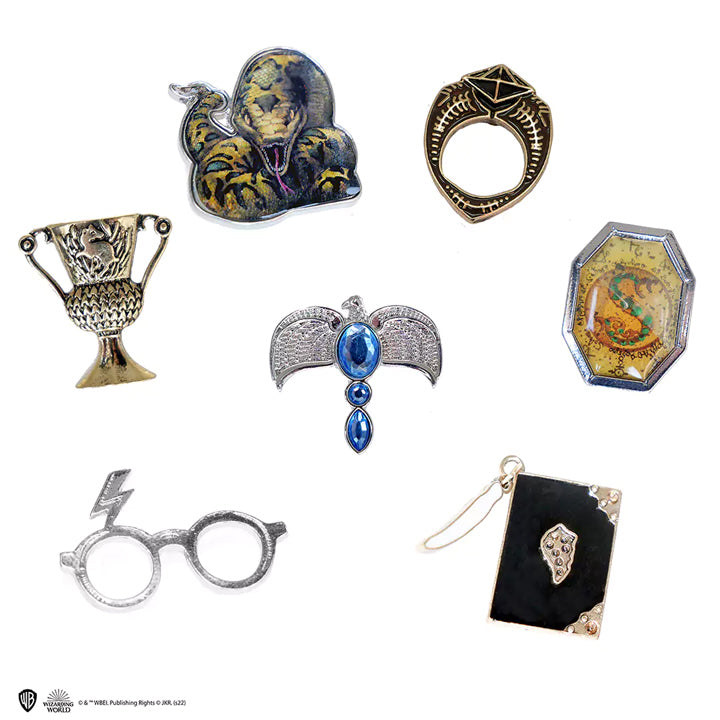 PACK DE 7 PIN S HORCRUXES - HARRY POTTER