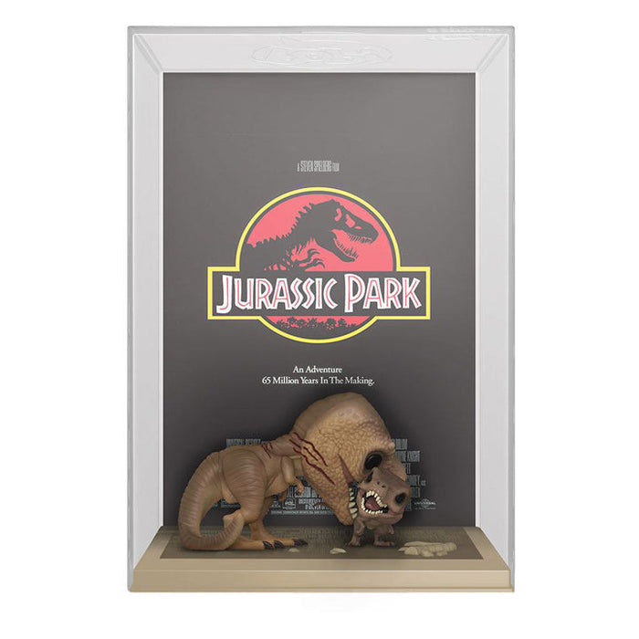 Jurassic park POP! Movie poster - tyrannosaurus Rex & Velociraptor - 03