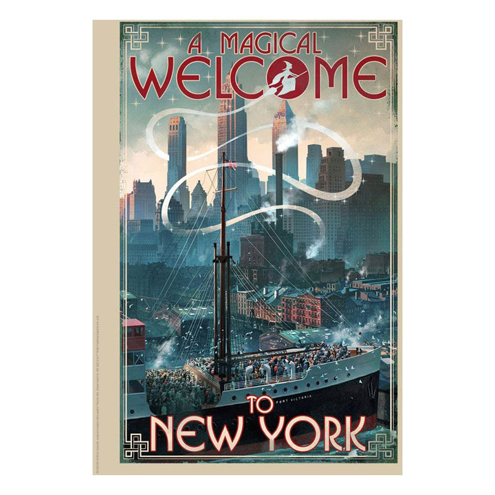 Les animaux fantastiques Lithographie New York Limited Edition 42 x 30 Cm