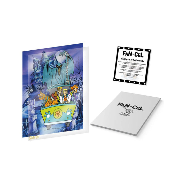 Scooby Doo Lithographie Limited Edition Fan-Cel 36 x 28 Cm