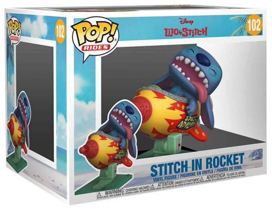 Disney POP! - Rides Lilo & Stitch Stitch In Rocket - 102