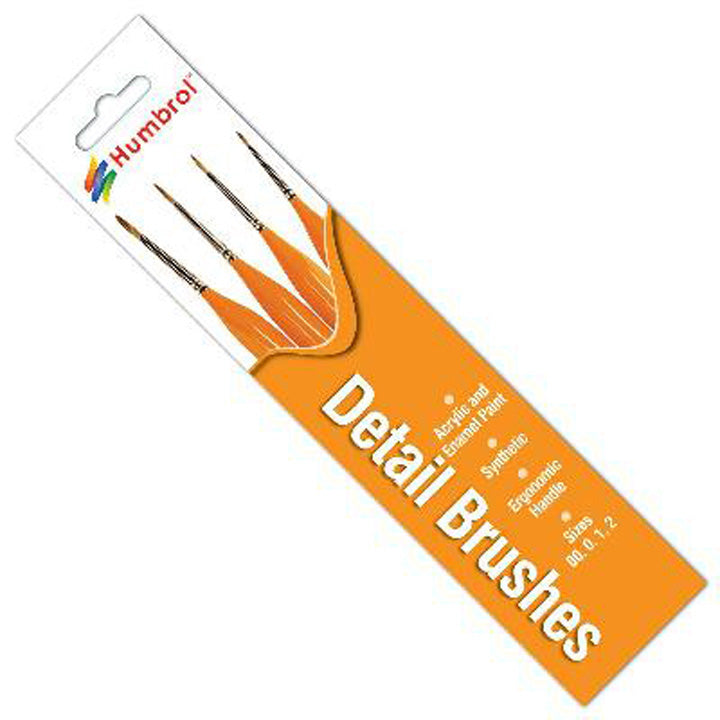 Set de 4 pinceaux pointe extra fine - Réf AG4301