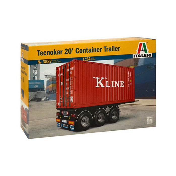 Semi Container 20' Tecnokar - 1/24 - Réf 3887