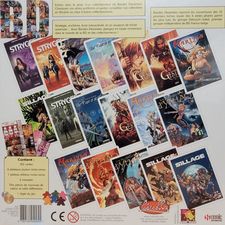 Bandes Dessinées - Le Jeu des Collectionneurs