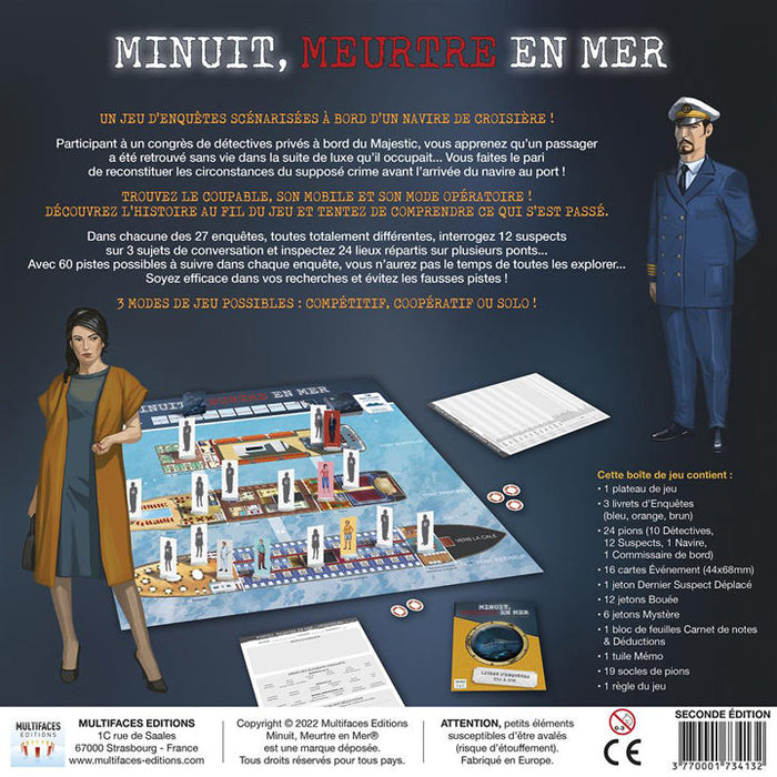 Minuit Meurtre en Mer 2nd Edition