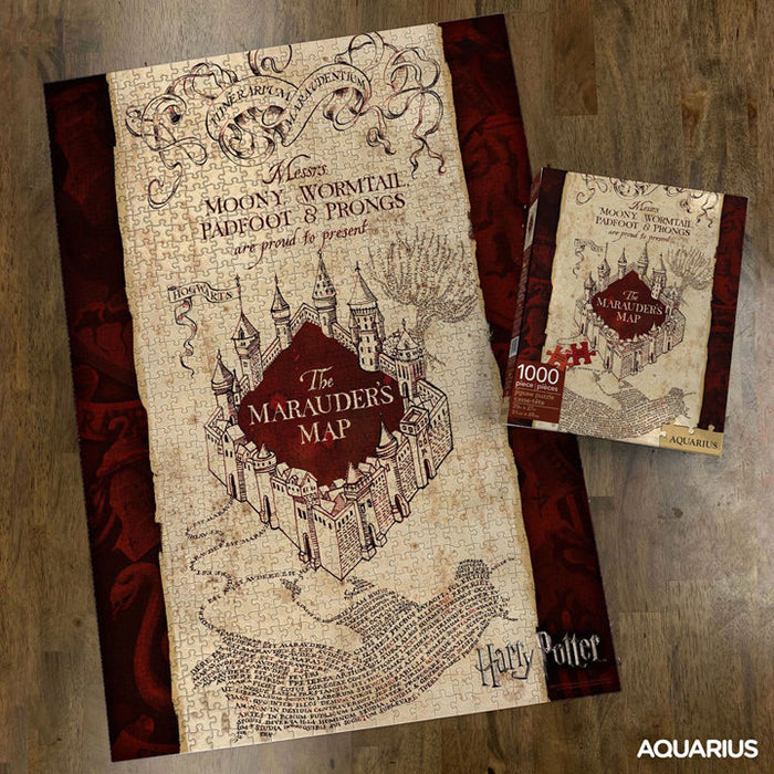 Harry Potter - Puzzle Carte du Maraudeur (1000 pièces)