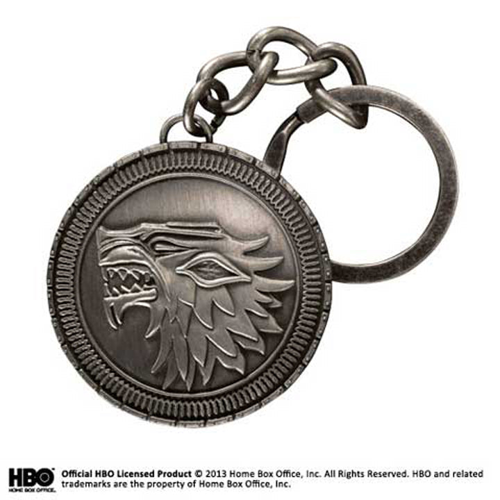 GAME OF THRONES - PORTE-CLES STARK