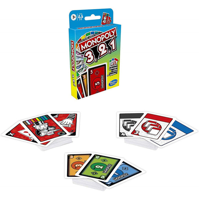 Monopoly 3, 2, 1 - Jeux de cartes