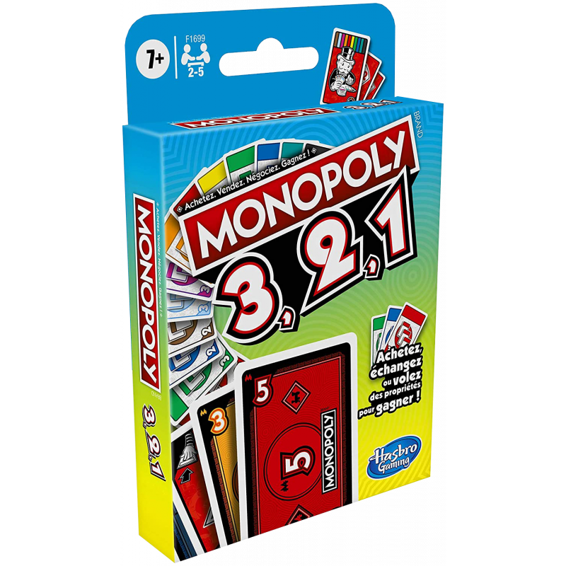 Monopoly 3, 2, 1 - Jeux de cartes
