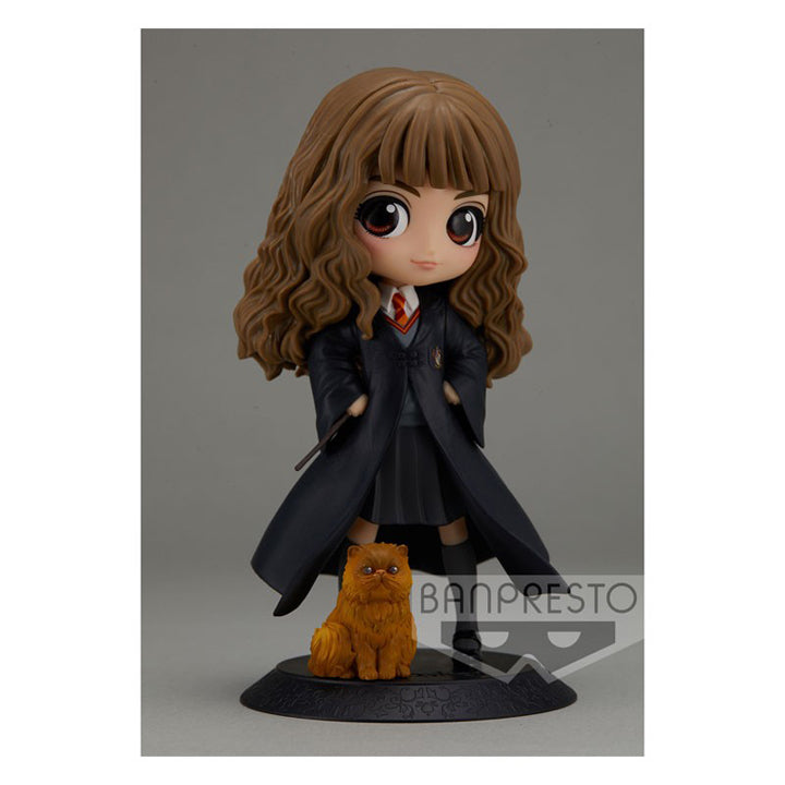 Harry Potter Q-Posket - Hermione Granger avec Pattenrond