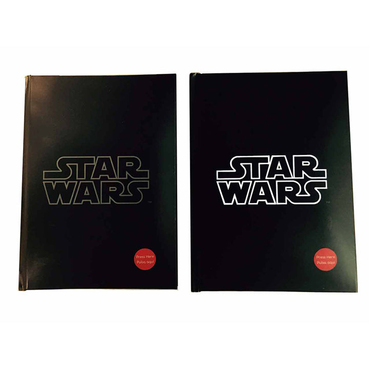 Cahier Lumineux Star Wars - Logo Blanc