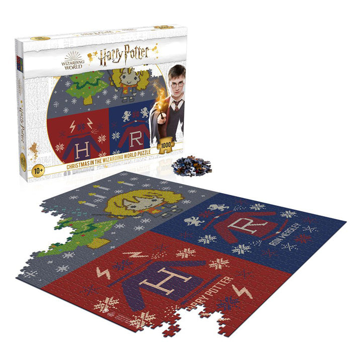 Harry Potter - Puzzle Christmas Jumper 2 - Christmas in the Wizarding World  (1000 pcs)