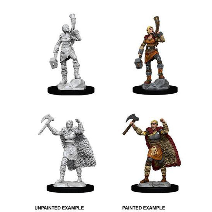 D&D Nolzur's Marvelous Miniatures - Female Human Barbarian