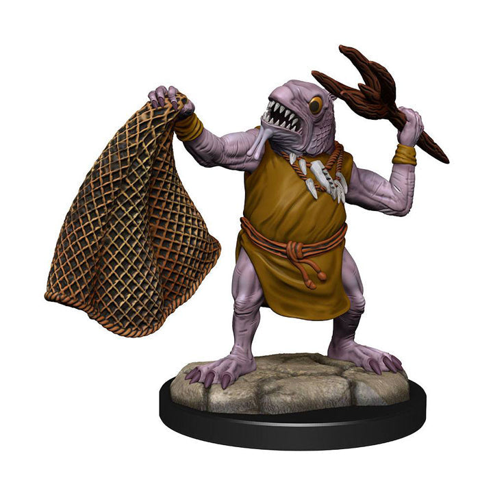 D&D Nolzur's Marvelous Miniatures - Kuo-Toa & Kuo-Toa Whip