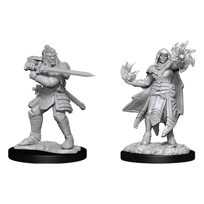 D&D Nolzur's Marvelous Miniatures - Hobgoblin fighter Male & Hobgoblin Wizard